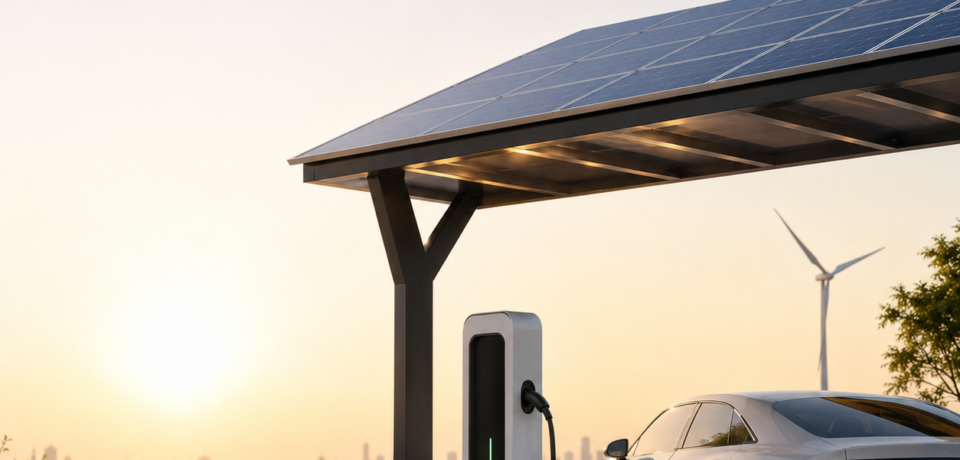 Solox Energies Solar EV Stations